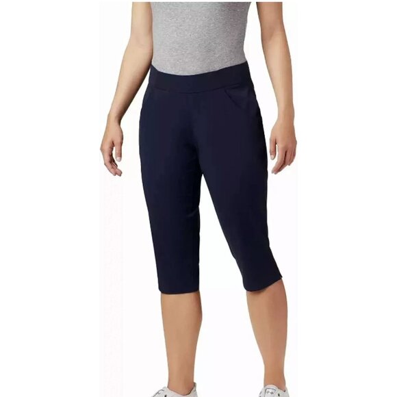 Columbia Women's Active Fit Omni-Shield Pull-On Capri Pants - Picture 1 of 4
